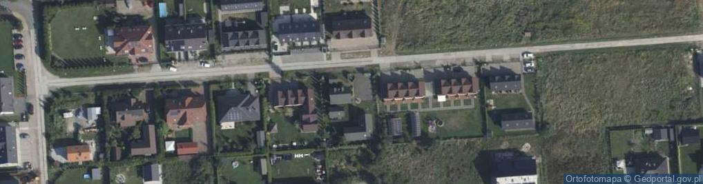 Zdjęcie satelitarne Wynajem Pokoi Gościnnych Damian