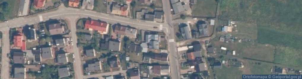 Zdjęcie satelitarne Wynajem Pokoi Gosia