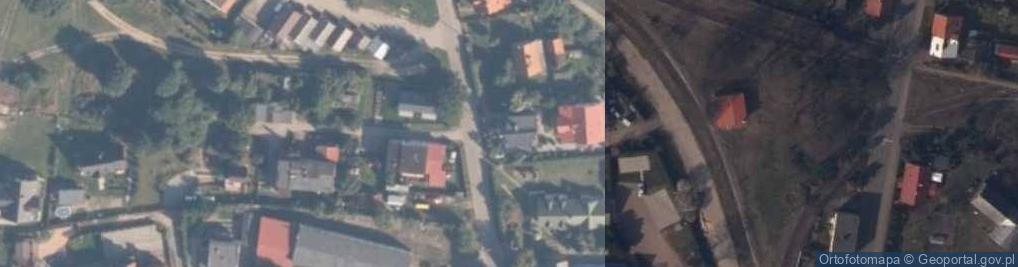 Zdjęcie satelitarne Wynajem Pokoi "Mkj Mireno"