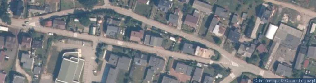 Zdjęcie satelitarne Wynajem Pokoi Nikola