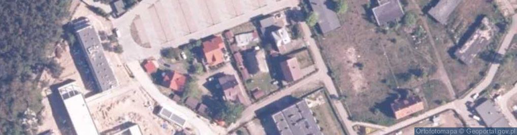 Zdjęcie satelitarne Wynajem Pokoi Przystań Dbk4'