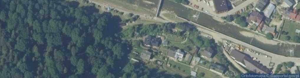 Zdjęcie satelitarne Wynajem Pokoi Ryszard