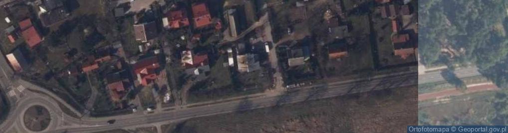 Zdjęcie satelitarne Wynajem Pokoi U Leszka
