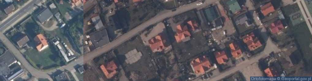 Zdjęcie satelitarne Wynajem Pokoi Zbigniew