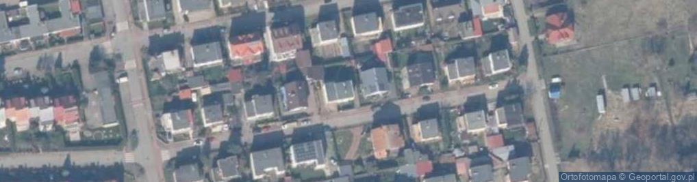 Zdjęcie satelitarne Żabka