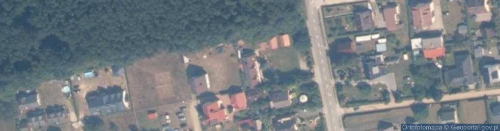 Zdjęcie satelitarne Zacisze Leśne
