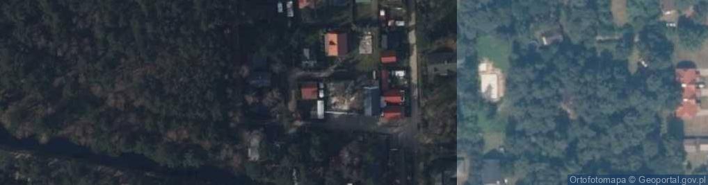 Zdjęcie satelitarne Zagroda Dębki - Domki Wypoczynkowe