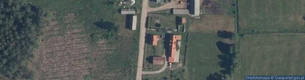 Zdjęcie satelitarne Zajazd U Drwala