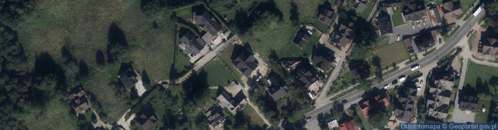 Zdjęcie satelitarne Zakopiańskie Widoki