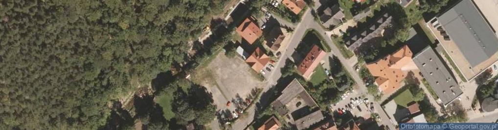 Zdjęcie satelitarne Zielnik 2 Pokoje Gościnne