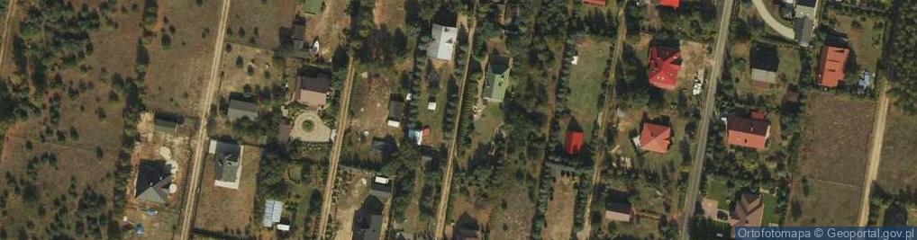 Zdjęcie satelitarne Zielony Domek