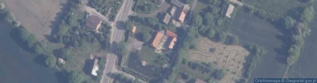 Zdjęcie satelitarne Żuławska Chata
