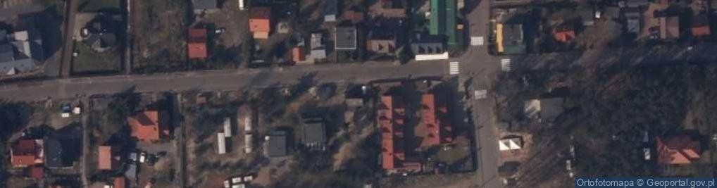Zdjęcie satelitarne Pole Biwakowe przy Ośrodku Turystycznym DELFIN