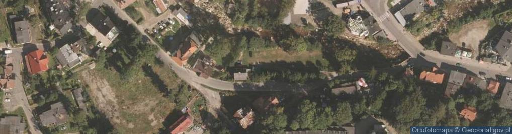 Zdjęcie satelitarne Pole biwakowe
