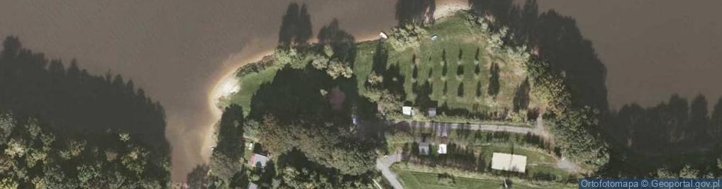 Zdjęcie satelitarne Przystań Żeglarska "IZERY"