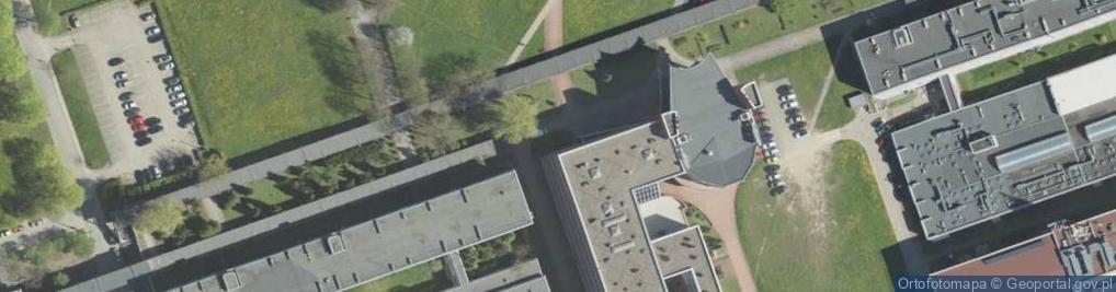 Zdjęcie satelitarne Wydział Elektryczny