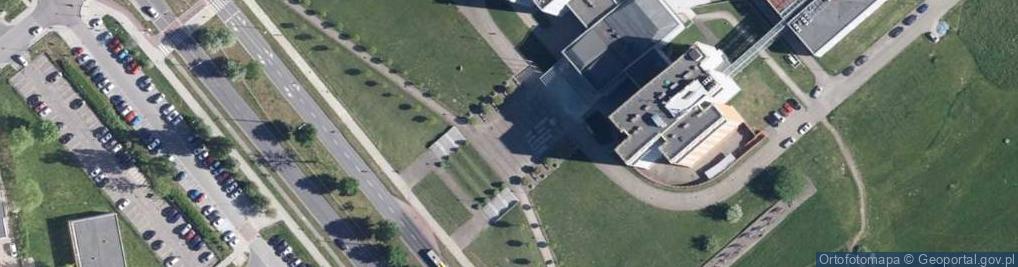 Zdjęcie satelitarne Wydział Budownictwa i Inżynierii Środowiska