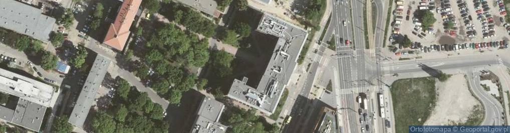 Zdjęcie satelitarne Wydział Inżynierii Lądowej