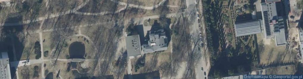 Zdjęcie satelitarne Wydział Inżynierii Procesowej i Ochrony Środowiska