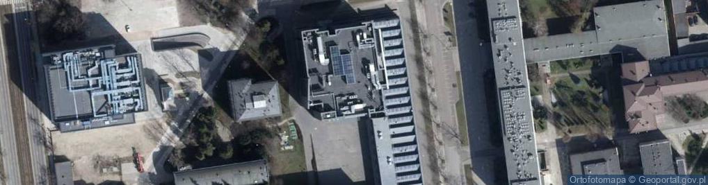 Zdjęcie satelitarne Wydział Mechaniczny