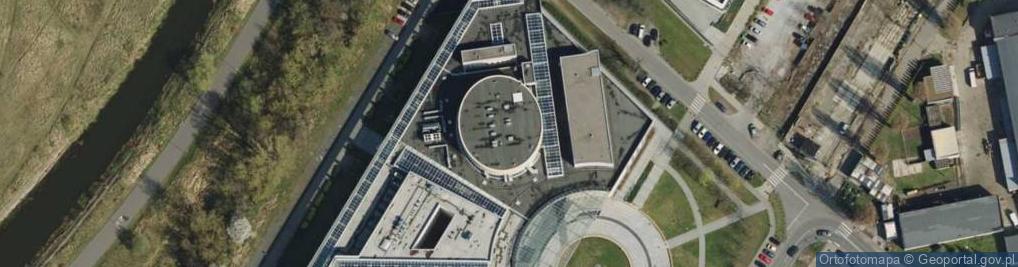 Zdjęcie satelitarne Centrum Wykładowe