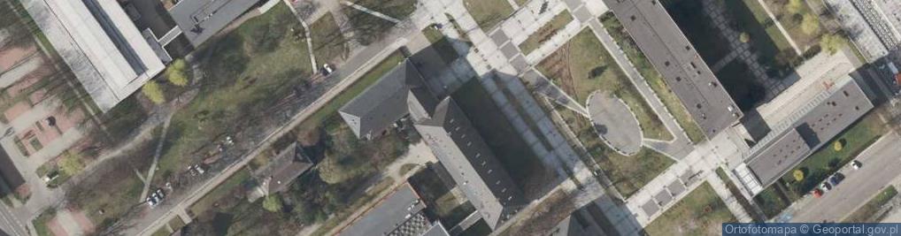 Zdjęcie satelitarne Wydział Elektryczny, budynek B