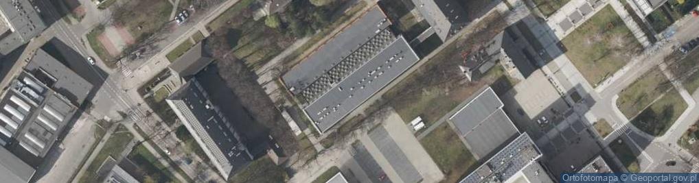 Zdjęcie satelitarne Wydział Elektryczny, budynek C