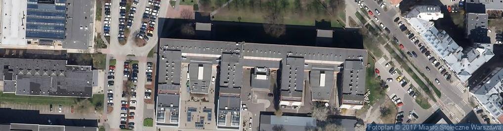Zdjęcie satelitarne Politechnika Warszawska, Wydział Elektroniki i Technik Informac