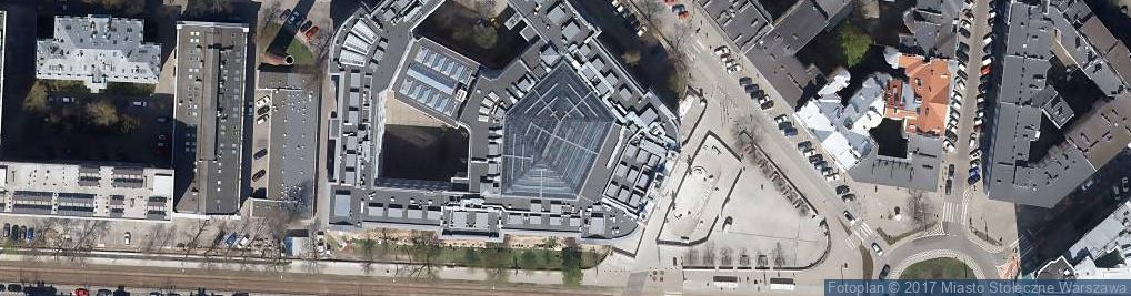 Zdjęcie satelitarne Politechnika Warszawska, Wydział Elektryczny