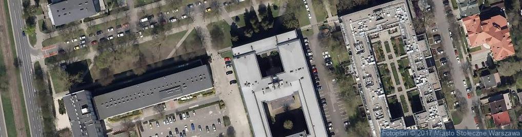 Zdjęcie satelitarne Politechnika Warszawska, Wydział Inżynierii Produkcji