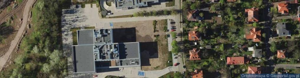 Zdjęcie satelitarne Studium Wychowania Fizycznego i Sportu - Budynek P-2