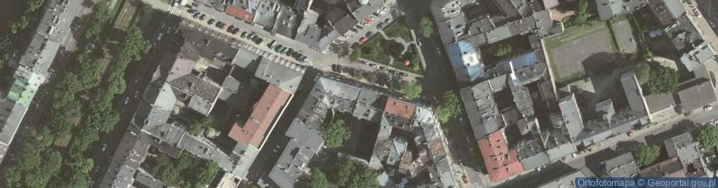 Zdjęcie satelitarne Muzeum Przyrodnicze ISEZ PAN