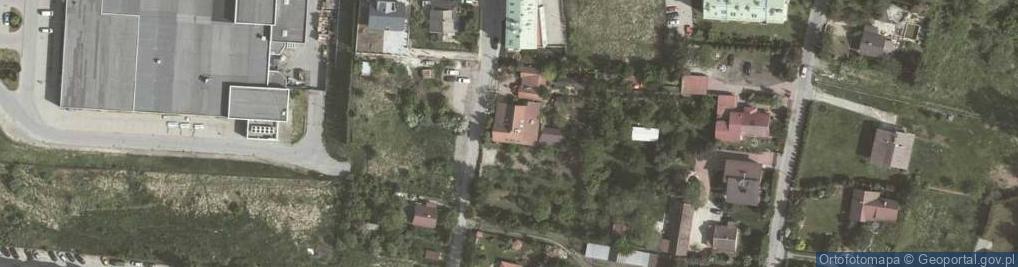 Zdjęcie satelitarne Oberża Sąsiadów