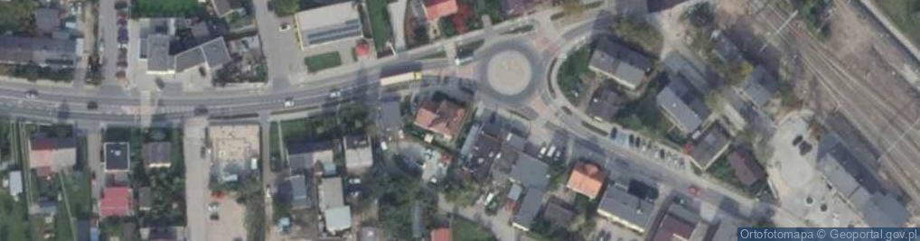 Zdjęcie satelitarne Pod Gruszą