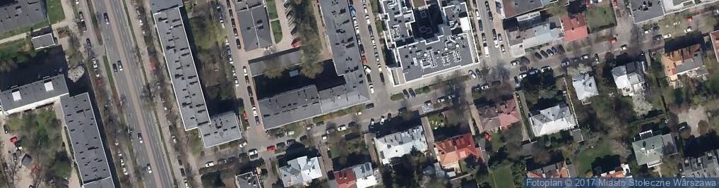 Zdjęcie satelitarne Fale Loki Koki - Warszawa 1