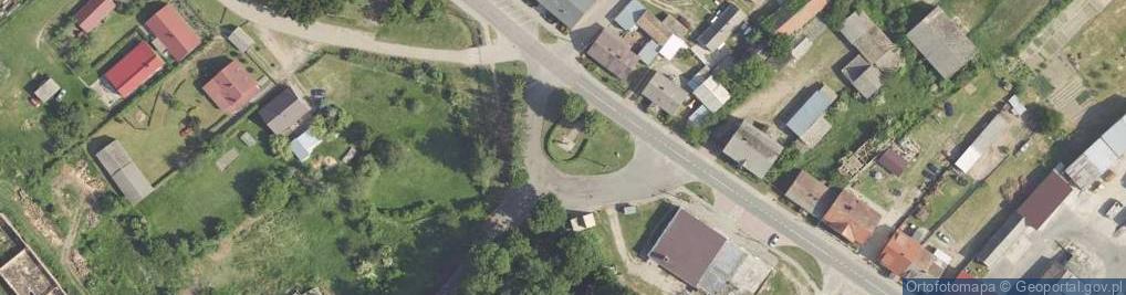 Zdjęcie satelitarne 30.01.1945 Wyzwolenie Glisna