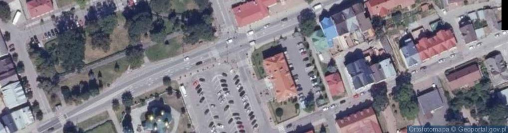 Zdjęcie satelitarne 400 lat miasta Sokółka
