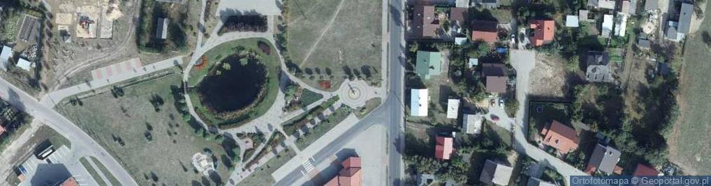 Zdjęcie satelitarne 700-lecie powstania Czernikowa