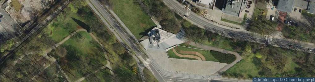 Zdjęcie satelitarne Armii Poznań