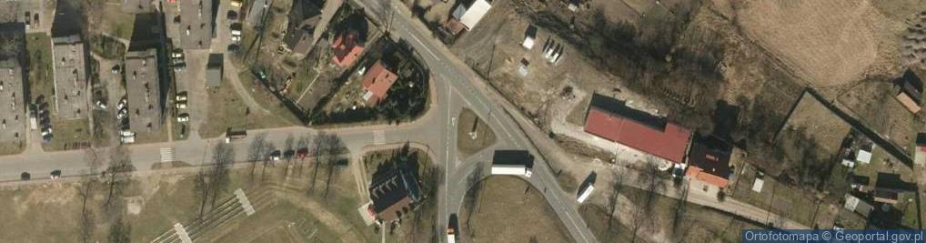 Zdjęcie satelitarne Bohaterom 13 Armii CCCP