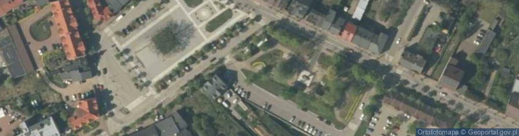 Zdjęcie satelitarne Bojownikom poległym w latach 1939-45