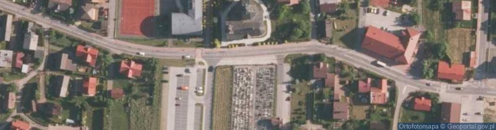 Zdjęcie satelitarne Braciom z Rybarzowic
