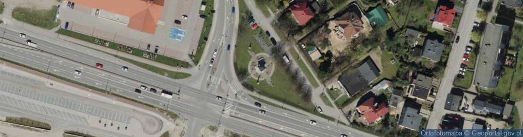 Zdjęcie satelitarne Brama Piaśnicka