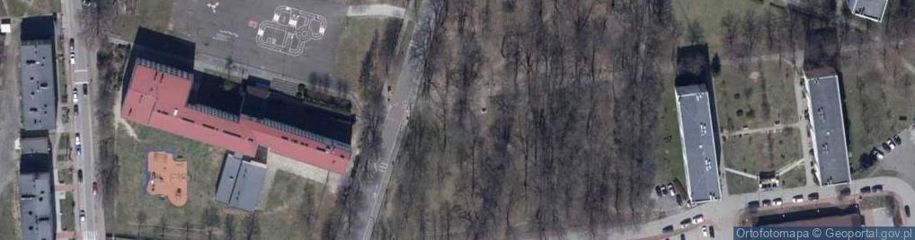 Zdjęcie satelitarne Byłym mieszkańcom pochowanych w tym miejscu, którzy współtworzy