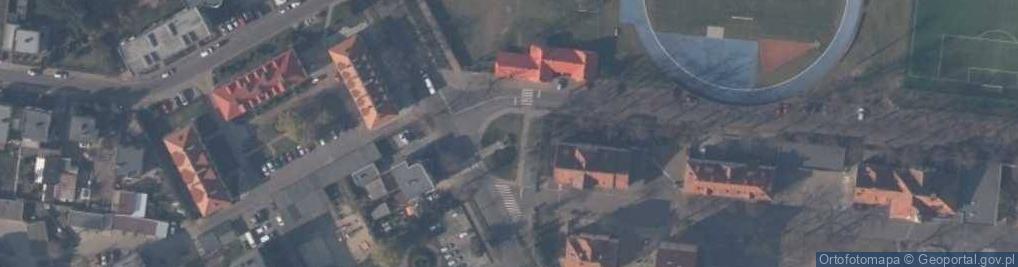 Zdjęcie satelitarne Chwała artylerzystom