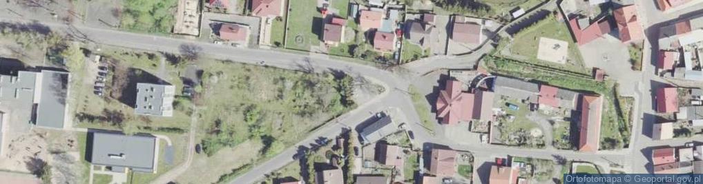 Zdjęcie satelitarne Chwała Kombatantom Gminy Otyń