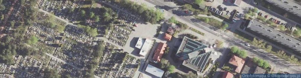 Zdjęcie satelitarne Cmentarz Komunalny