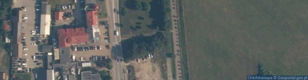 Zdjęcie satelitarne Cześć i chwała żołnierzom Wojska Polskiego i Armii Czerwonej p