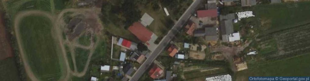 Zdjęcie satelitarne Cześć Żołnierzom Ochotniczego Oddziału z Nowego Dworu