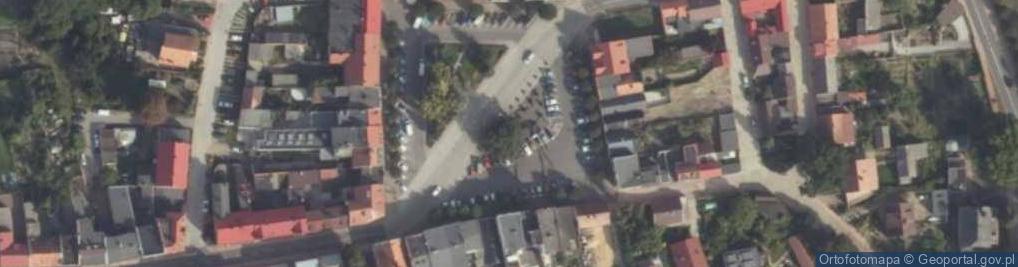 Zdjęcie satelitarne Dąb Jana Pawła II